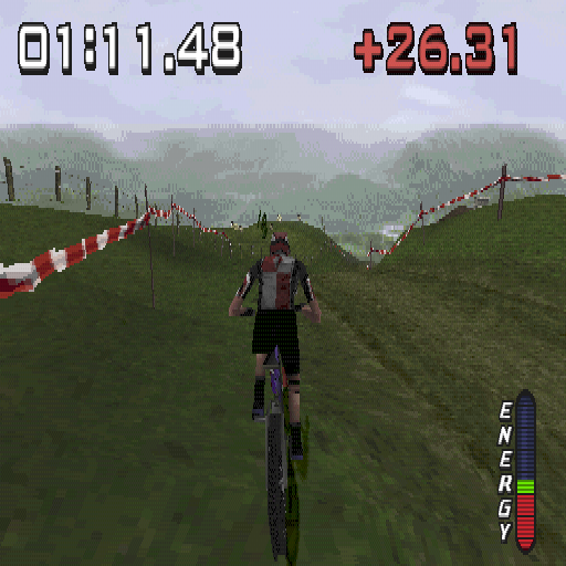 No Fear Downhill Mountain Bike Racing screenshot 5 for Playstation